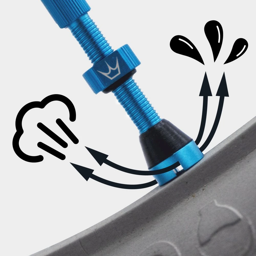 Peaty´s Chris King MK 2 Tubeless Valves - Emerald 2 Peaty´s Chris King MK 2 Tubeless Valves - Emerald - Image 2