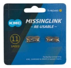 KMC Missing Link 11R Ti-N Gold (2 Pcs)